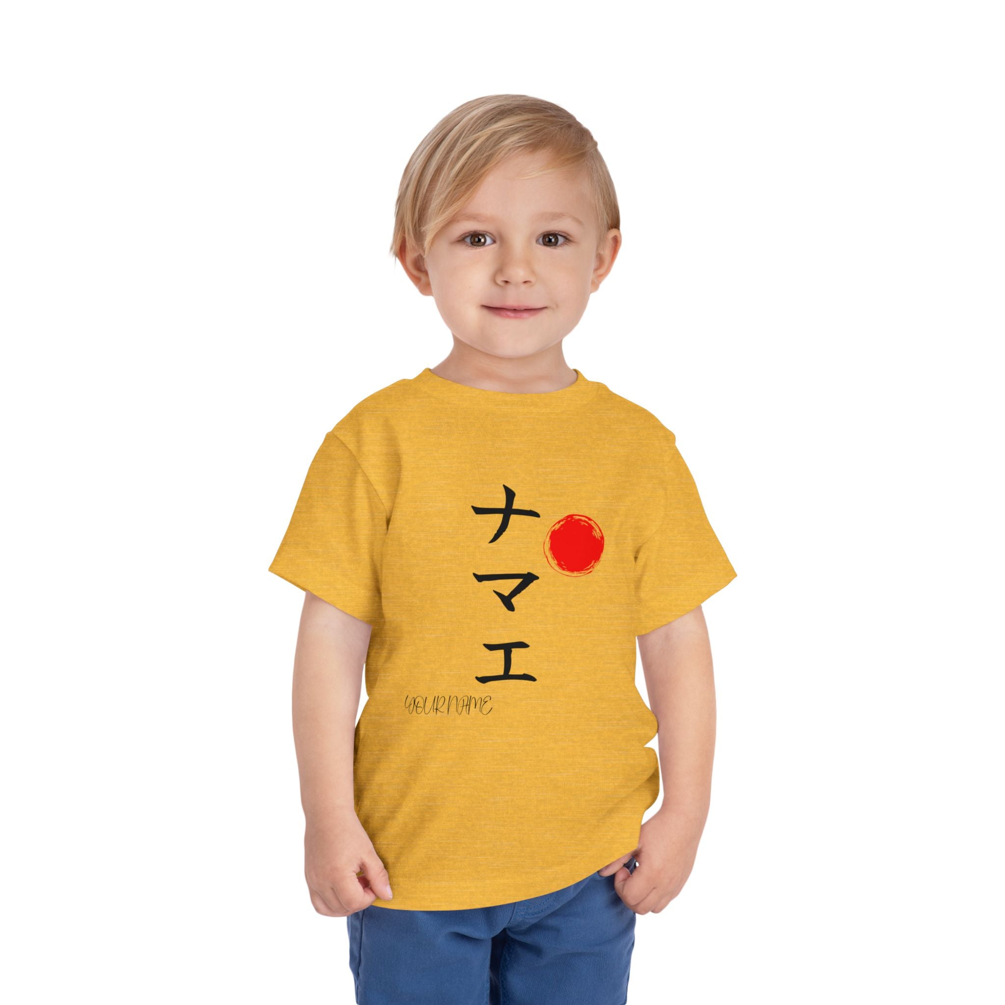 Kid's T-shirts with YOUR NAME in Japanese Calligraphy